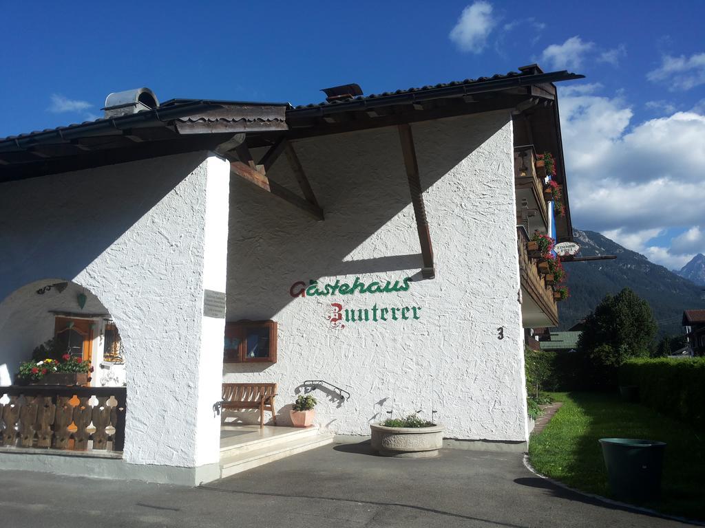 Gaestehaus Zunterer Wallgau Exteriér fotografie