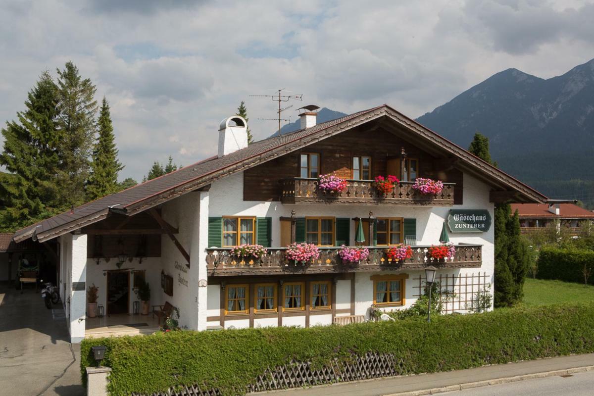 Gaestehaus Zunterer Wallgau Exteriér fotografie